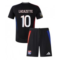 Olympique Lyonnais Alexandre Lacazette #10 Auswärts Trikotsatz Kinder 2024-25 Kurzarm (+ Kurze Hosen)